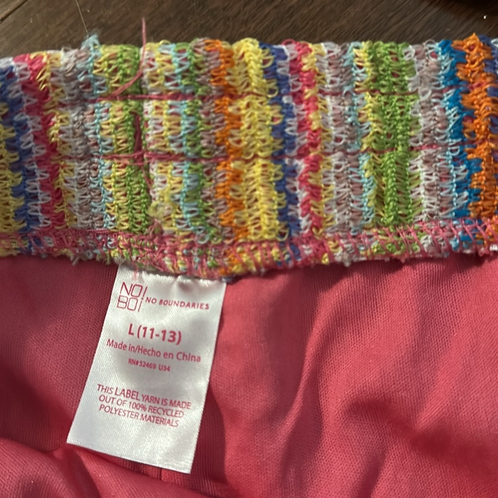 No Boundaries Multicolor Knit Set - Picture 3 of 4